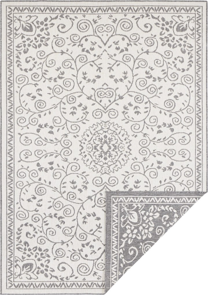 Bougari - Hanse Home koberce Kusový koberec Twin Supreme 103866 Grey/Cream - 200x290 cm