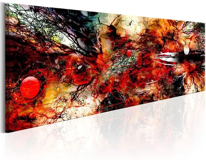 Obraz - Artistic Chaos Veľkosť: 135x45, Verzia: Na talianskom plátne