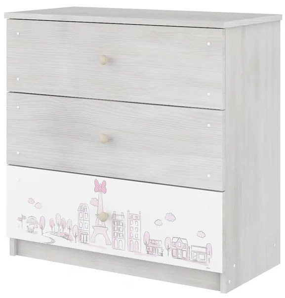 DO Detská komoda Disney Minnie Paris