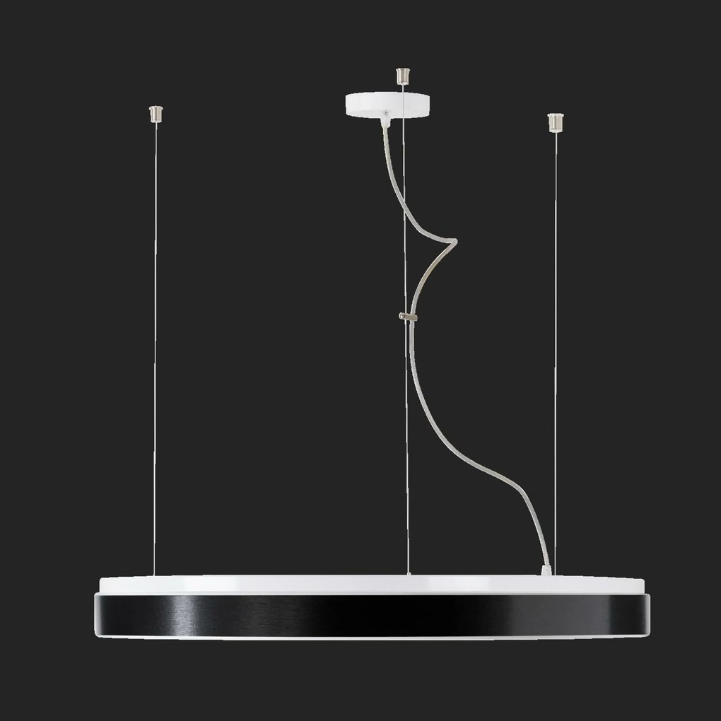 Osmont 69426 Delia LC5 závesné plastové svietidlo biela IP40 3000 K 98W Led