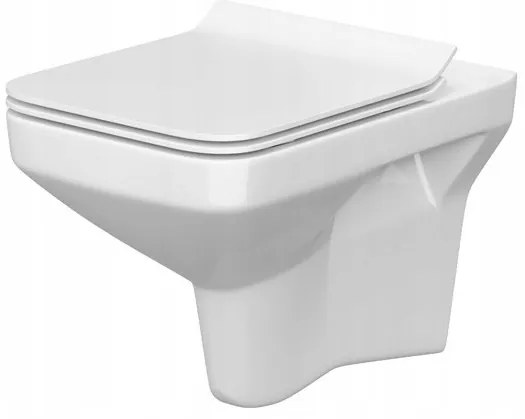Cersanit Como Clean On, závesná wc misa bez sedátka, biela, K32-020