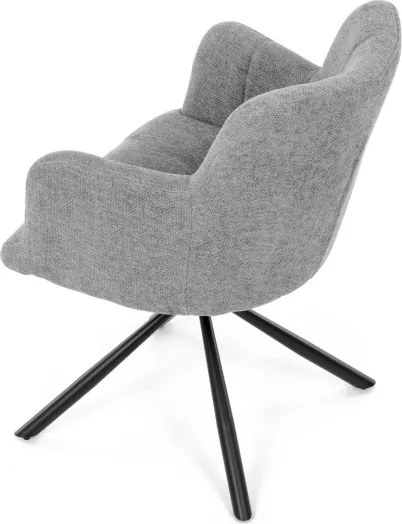 Jedálenská stolička sivá DCH-T1122 GREY2