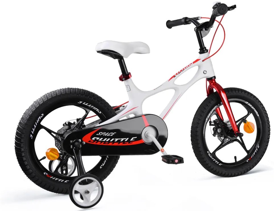 Bicykel RoyalBaby Bike 16 "Space Shuttle Bike RB16-22 - biely