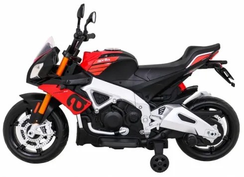 Elektrická motorka Aprilia Tuono V4 RAMIZ - červená