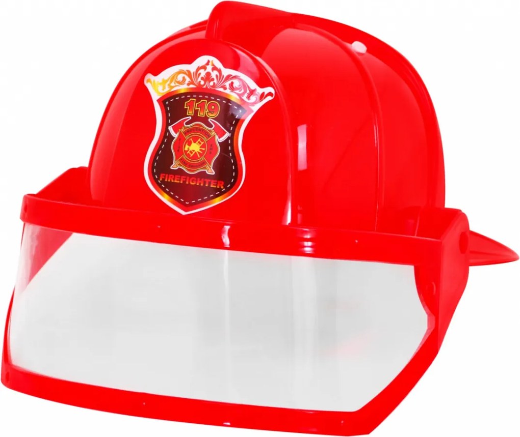 Ramiz Detské hasičské auto na batérie + Vodné delo + Megafón + Hasičský kohút + Pilot