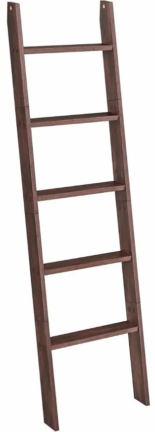 Rebrík Rustic burgundský 43,6x8x160 cm