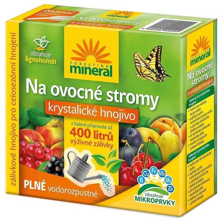 Mineral - Krystal s lignohumátom na ovocné stromy 400 g