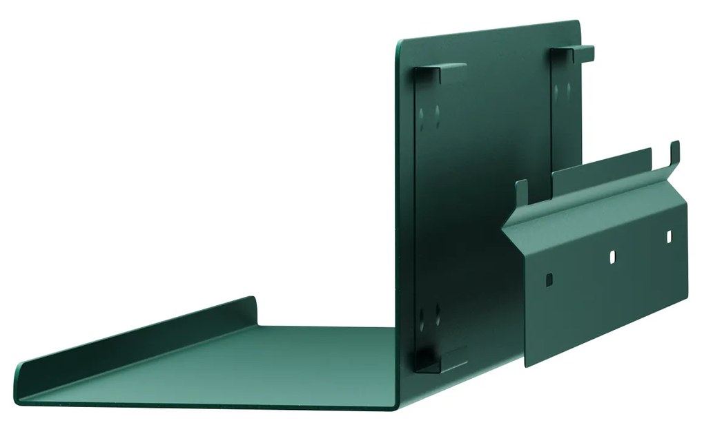 Poličky na stenu JOANNE 400 mm, Modern: fľašková zelená