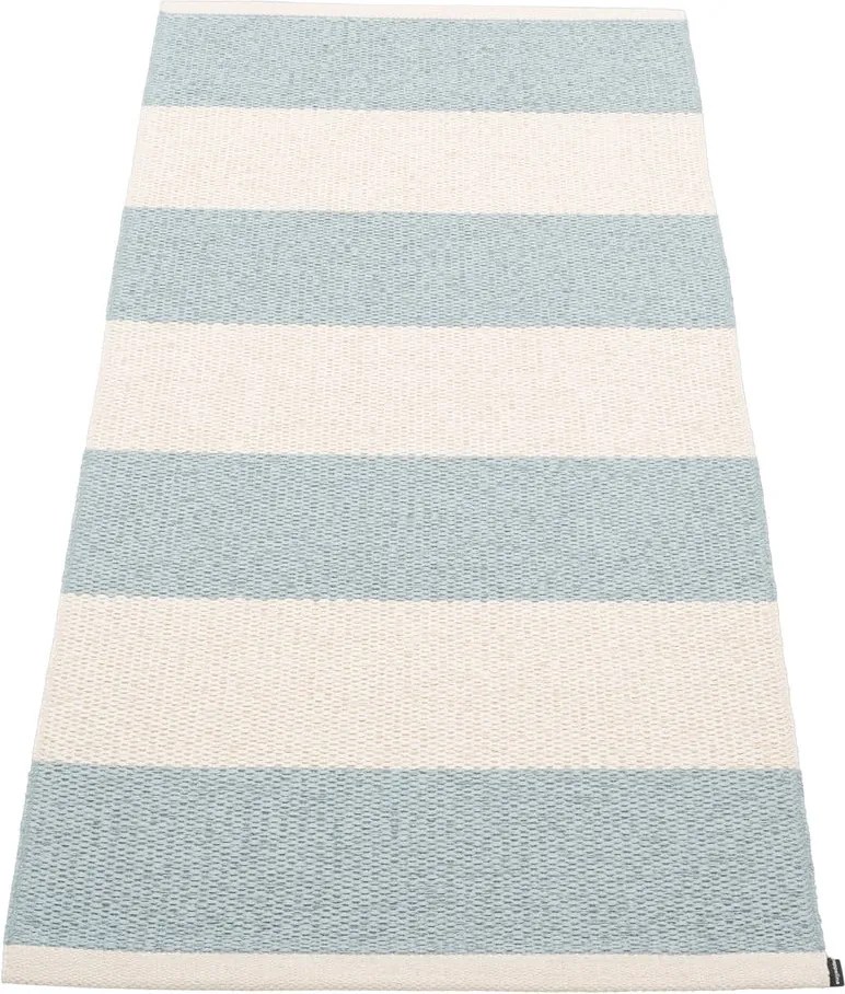 Svetlomodro-krémový vnútorný a vonkajší behúň 70x150 cm Bob Blue Fog – Pappelina