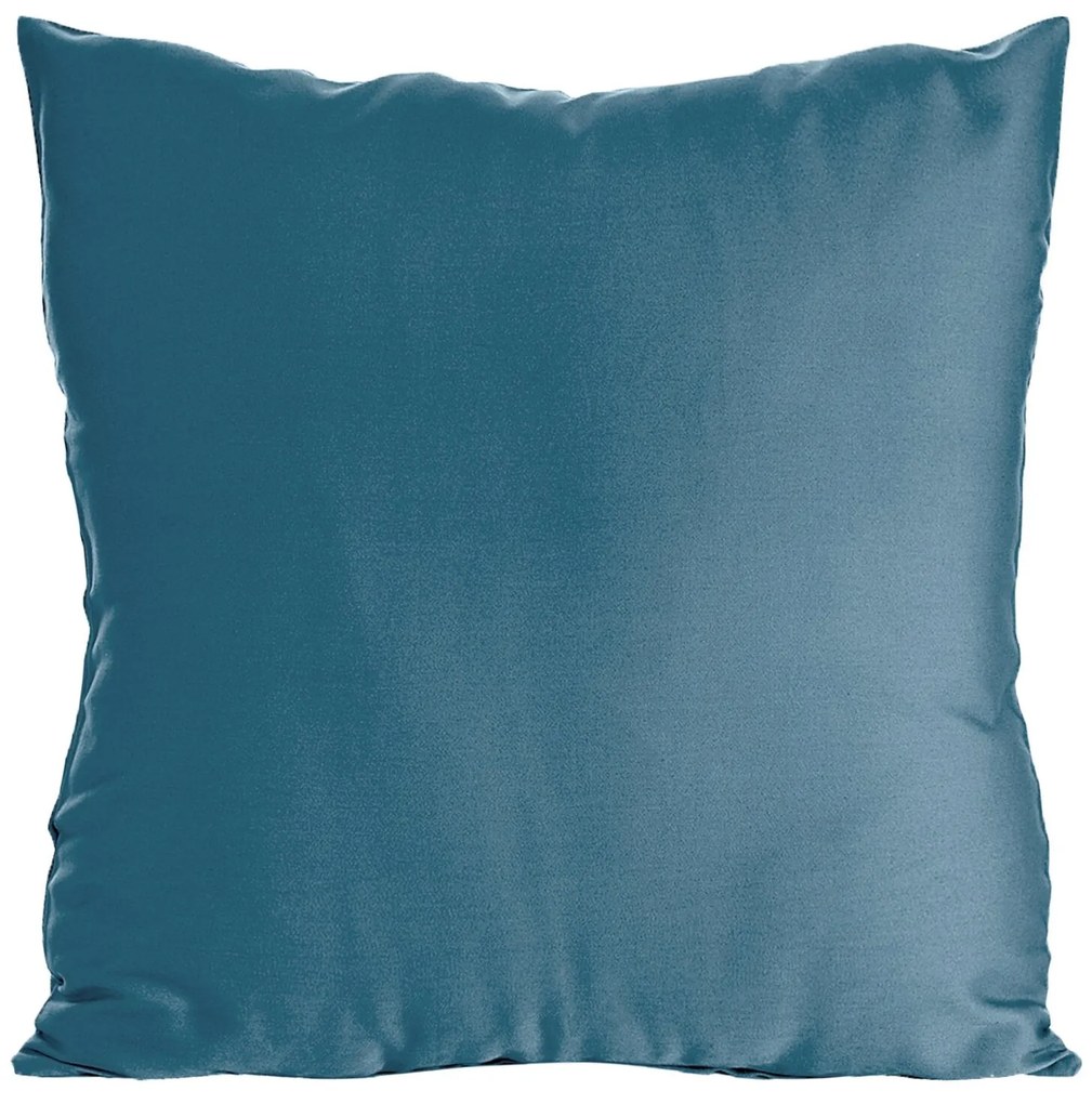 SATÉNOVÁ OBLIEČKA NA VANKÚŠ NOVA 40X40 CM TYRKYSOVÁ