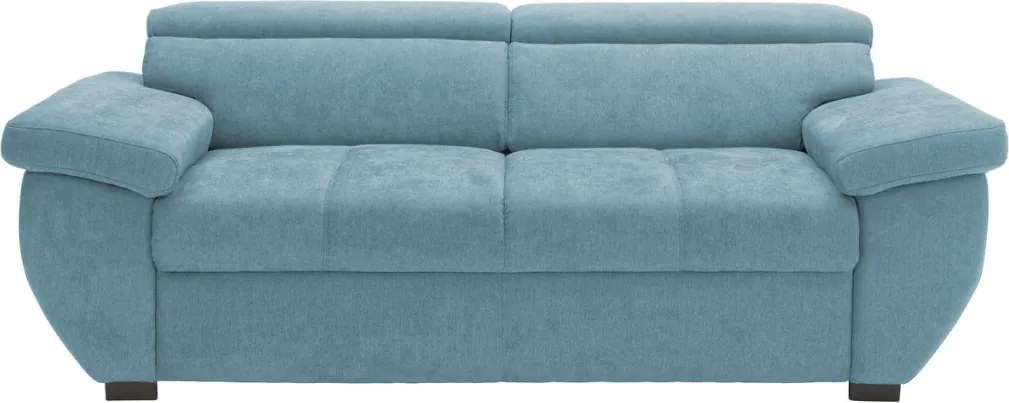 Trojsedák Speedway,  azúrovo modrá látka