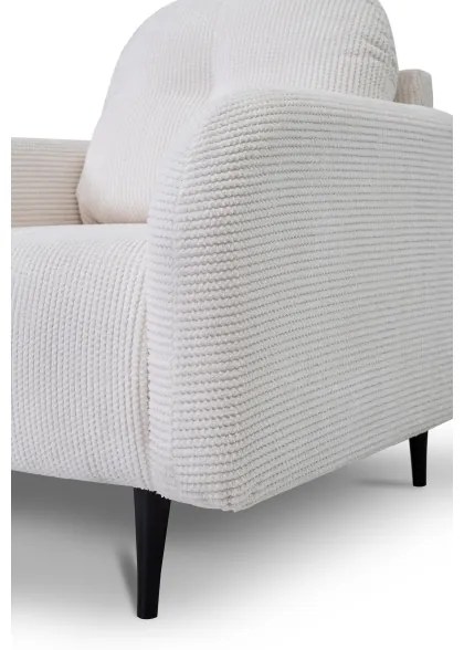 Čalúnené kreslo CLOUDY krémové