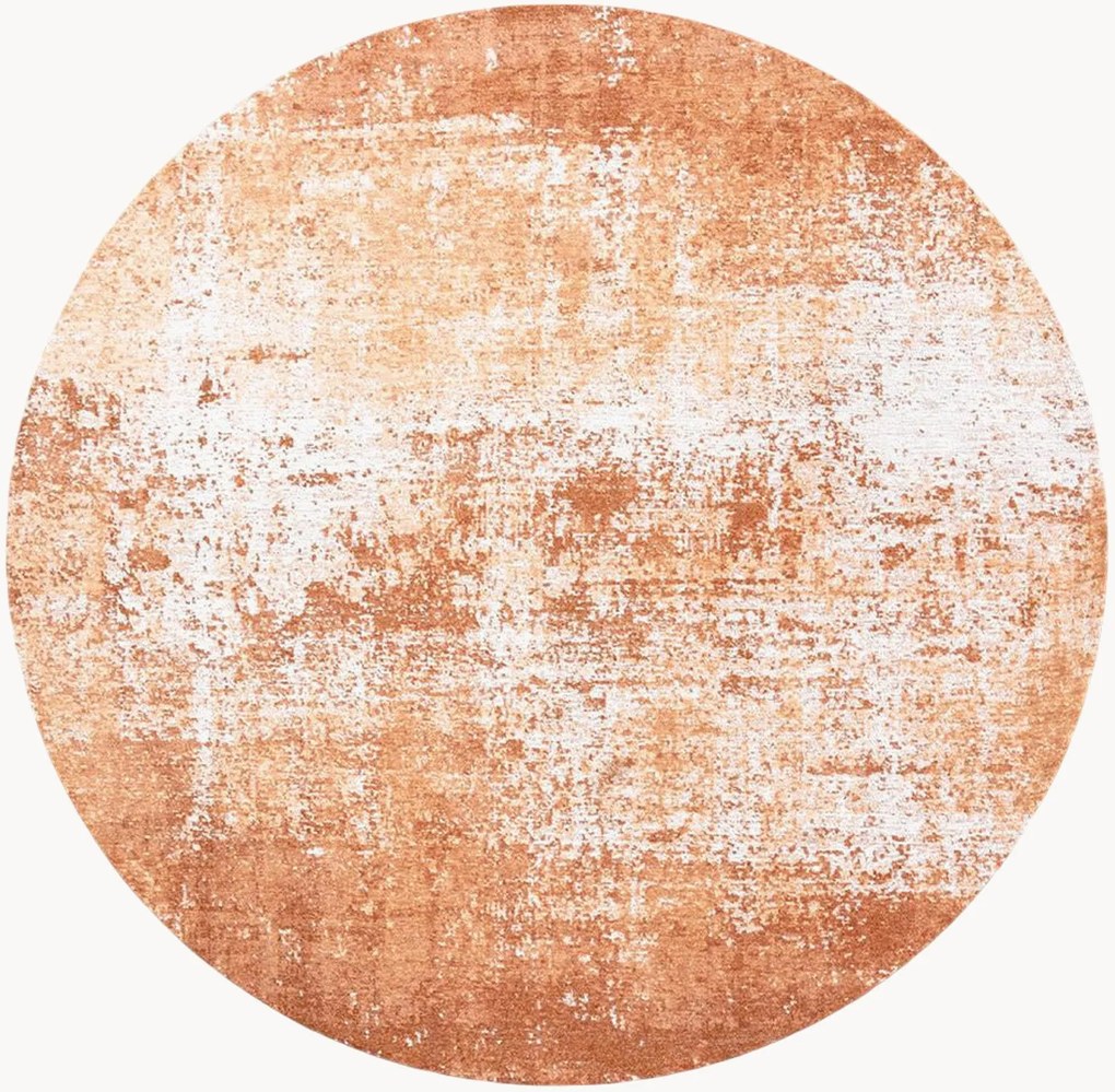 Umývateľný okrúhly žakárový koberec do interiéru/exteriéru Virgin Land