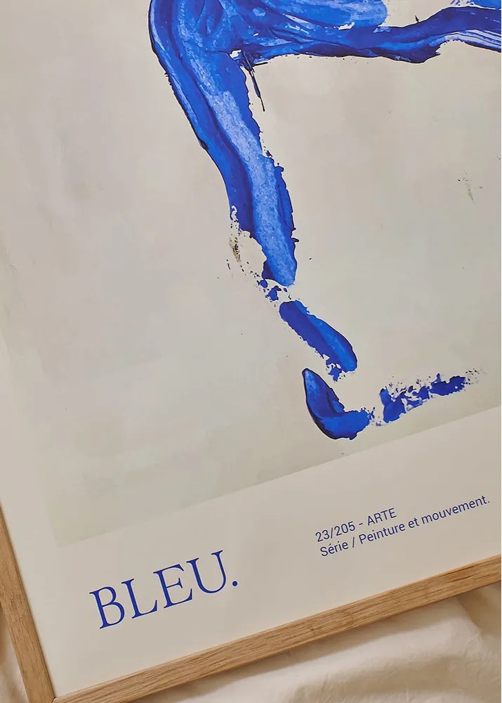 Moikka Plagát Bleu by Lucrecia Rey Caro 30x40
