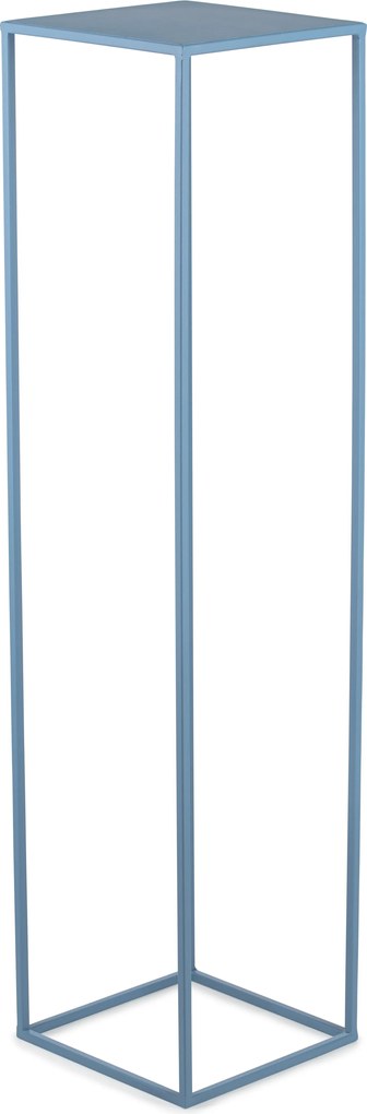 STOJAN NA KVETINÁČ SIMPLE 100X24X24 CM MODRÁ