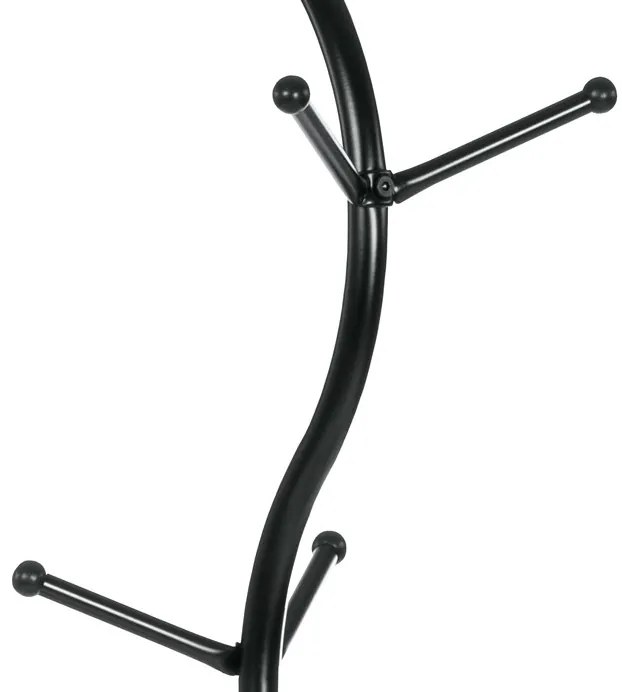 Autronic BONTEC Vešiak, kov, čierna, 80003-09 BK Farba: Biela