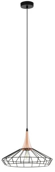 Eglo 54678 - LED Luster na lanku 1xE27/4W/230V