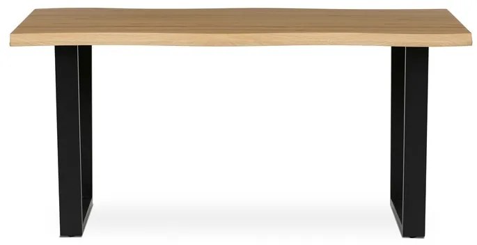 Autronic BONTEC Jedálenský stôl 160x90cm, mdf, sivý dub, HT-F4216 GREY Farba: Šedá