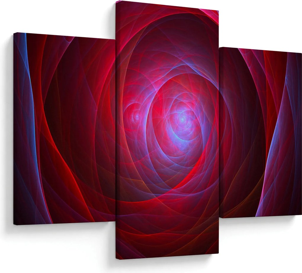 Abstraktný obraz očí (90x60 cm)