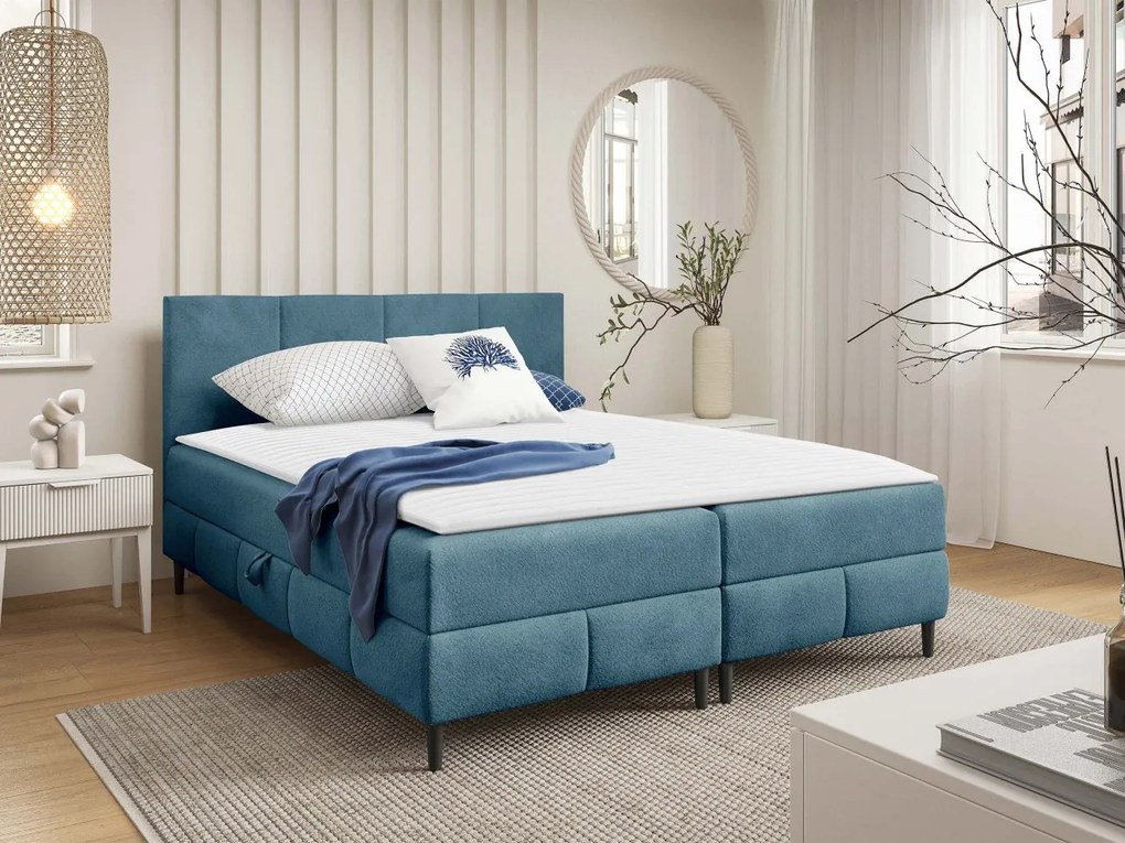 Kontinentálna posteľ Centina 2, Rozmer postele: 140x200, Dostupné poťahy: Coral 20
