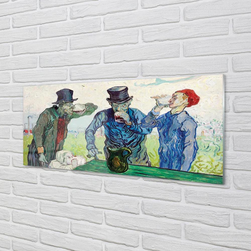 Obraz plexi Umenie muži stretnutie 120x60 cm