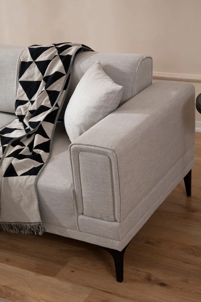Rohová sedacia súprava Horizon 250 cm ecru ľavá