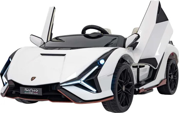 Elektrické autíčko Lamborghini SIAN biele