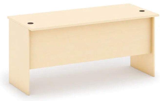 Kancelársky písací stôl MIRELLI, 160x80 cm, breza