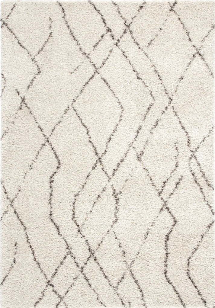 Osta, Kusový koberec Lana 0372 106, 80x140, biela, obývacia izba