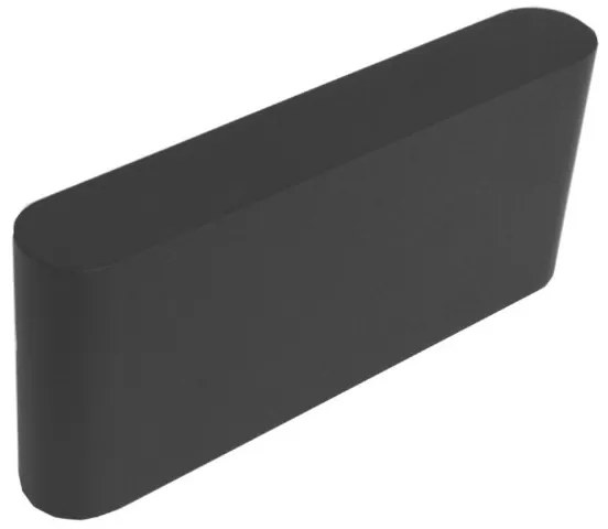 LED Vonkajšie nástenné svietidlo FLOW LED/6W/230V IP54 4000K antracit