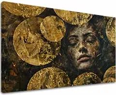 Elegantný obraz ženy Pod hladinou