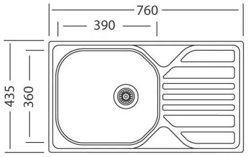 Drez Sinks Compact 760 + batéria Pronto CR