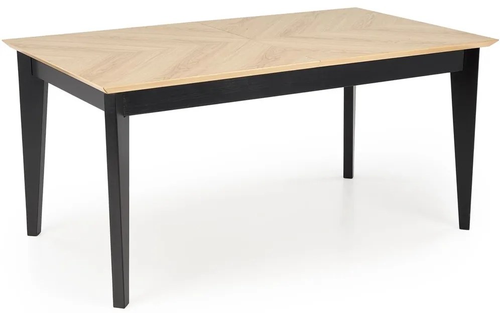 Rozkladací jedálenský stôl Edmondo II 160/240 cm dub prírodný/buk