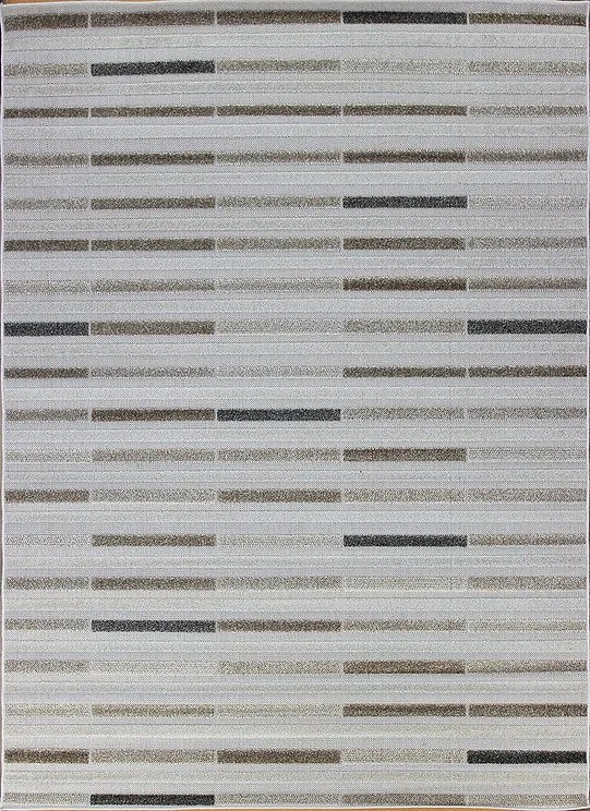 Berfin Dywany 140x190 cm Kusový koberec Lagos 1053 Beige, šedá, chodba / predsieň