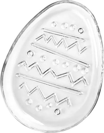 Dekoratívny tanier TIGRE v tvare veľkonočného vajíčka 845067