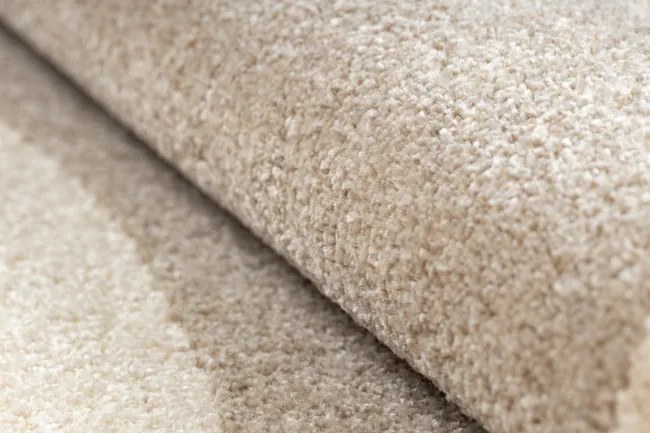 Koberec FUSION Shape 5706 krémový / tehlový