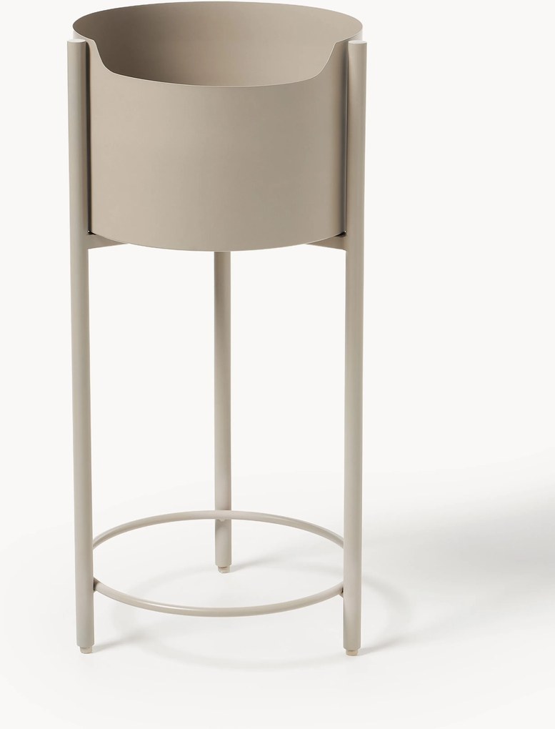 Kovový kvetináč Taru, V 65 cm