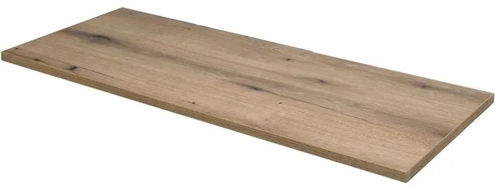Koupelnová skříňka Fiji Pati s deskou a umyvadly 120 cm bílá/dub coast evoke