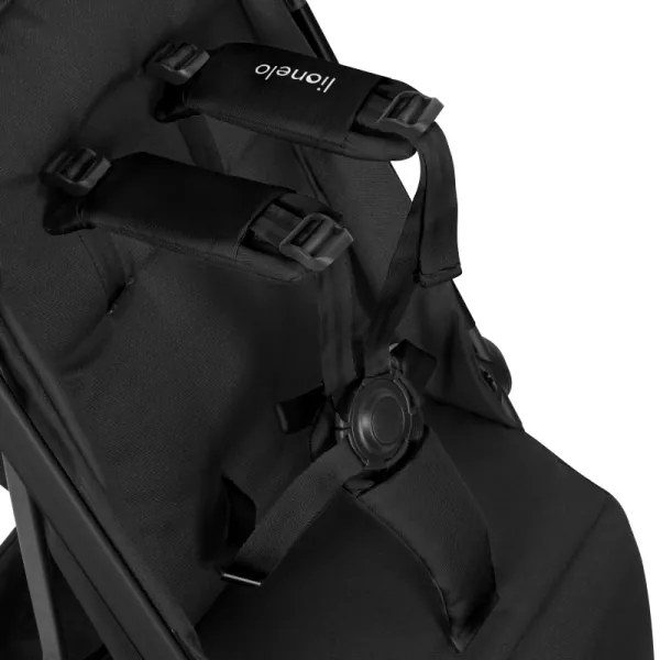 Lionelo - Športový kočík JULIE AIR Čierny Onyx