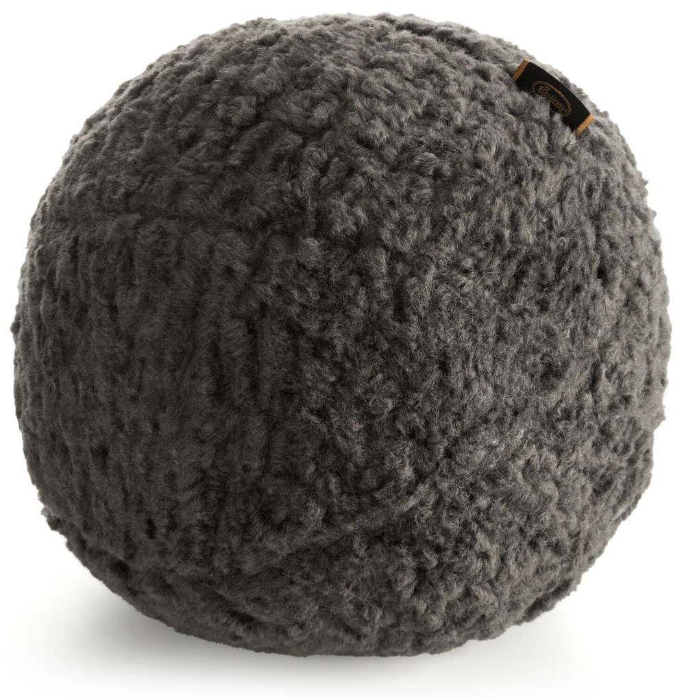 DEKORAČNÝ VANKÚŠ BUKLA09 (FI) 24 CM TMAVOSIVÁ