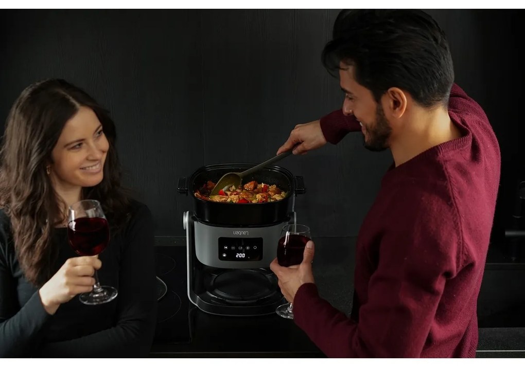 Lauben Glass&Grill 5500BG teplovzdušná fritéza