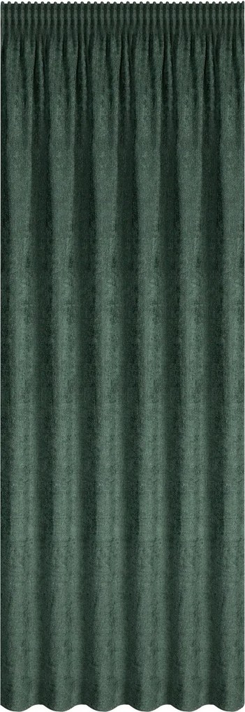 ZATEMŇOVACÍ ZÁVES NA PÁSKE JILL 140X270 CM TMAVOZELENÁ