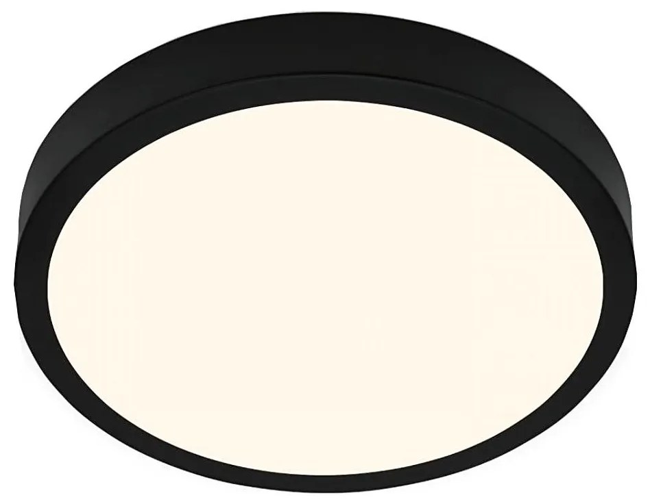 Briloner 3700-015 - LED Stropné svietidlo RUNA LED/16W/230V 3000K pr. 28 cm čierna BL1988
