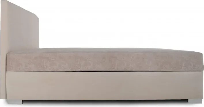 Čalúnená posteľ Viva 200X120, béžová (pagani 1/falcon 1)