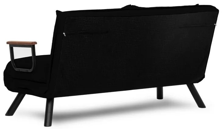 Rozkladacia pohovka Sando 2 Black
