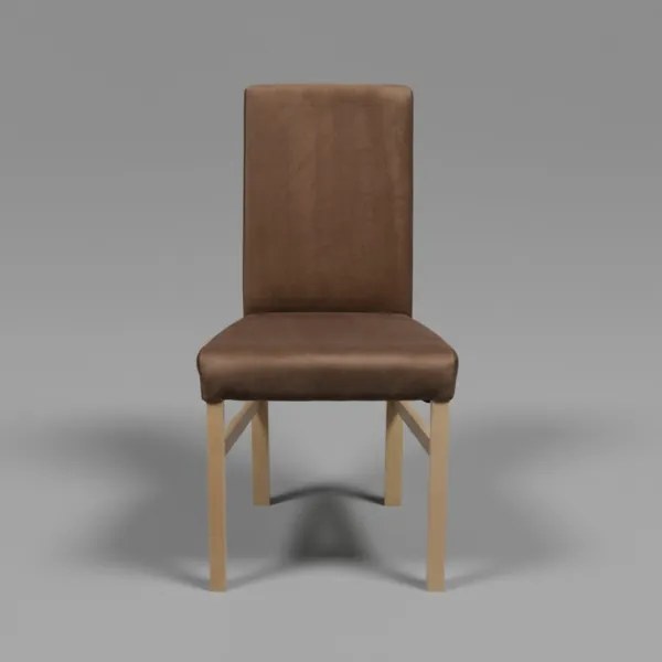 Jedálenská stolička ALISON hnedá/buk