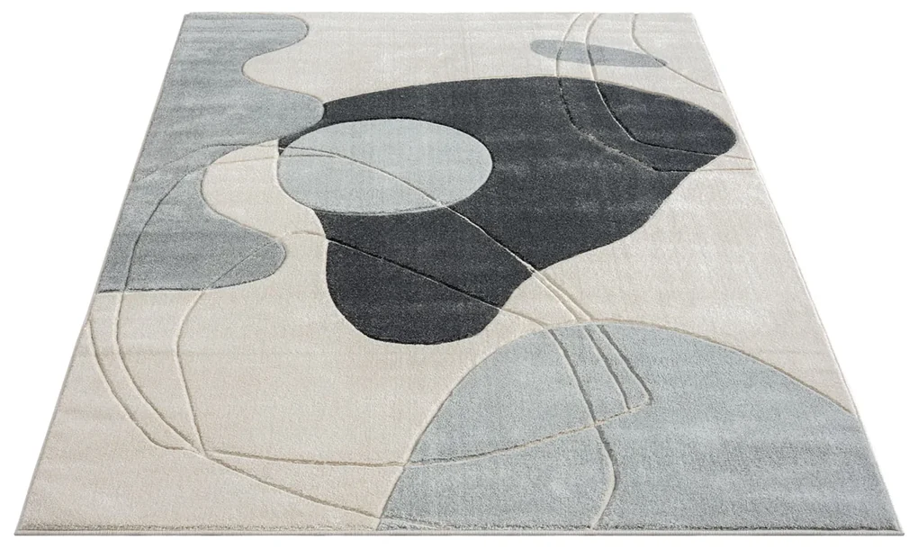 Dekorstudio Moderný koberec BONITO 7158 sivý Rozmer koberca: 200x290cm