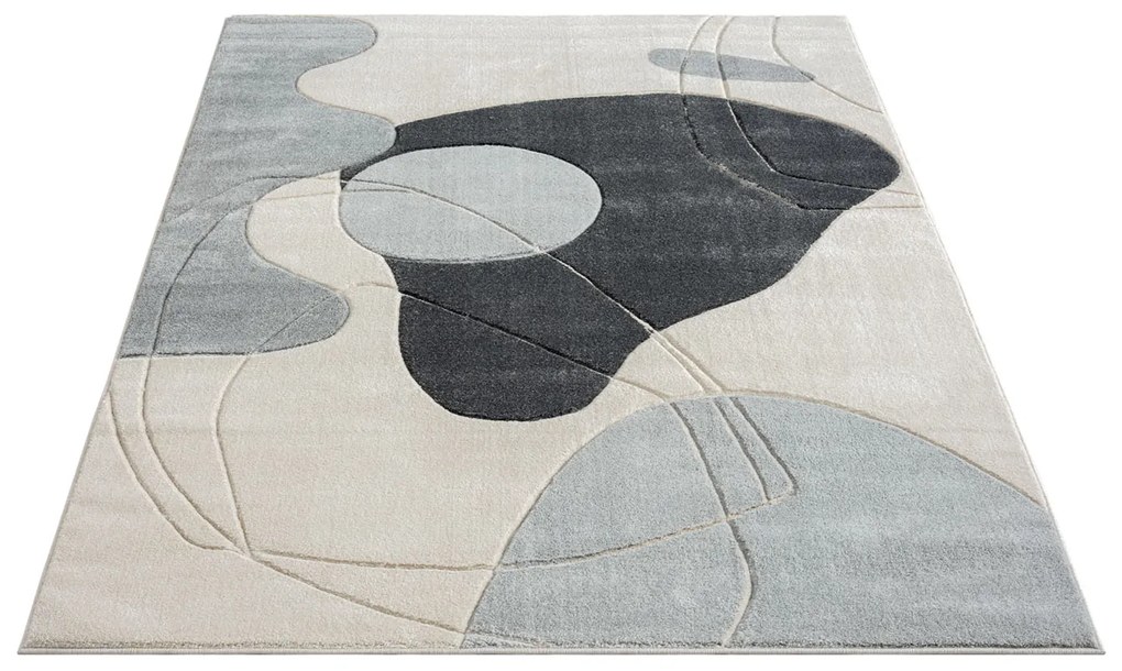 Dekorstudio Moderný koberec BONITO 7158 sivý Rozmer koberca: 80x150cm