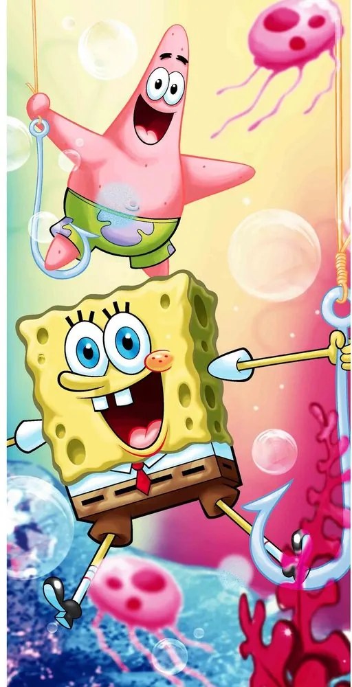 Jerry Fabrics Detská osuška s potlačou - Harry Potter - Hedwig | 70 x 140 cm