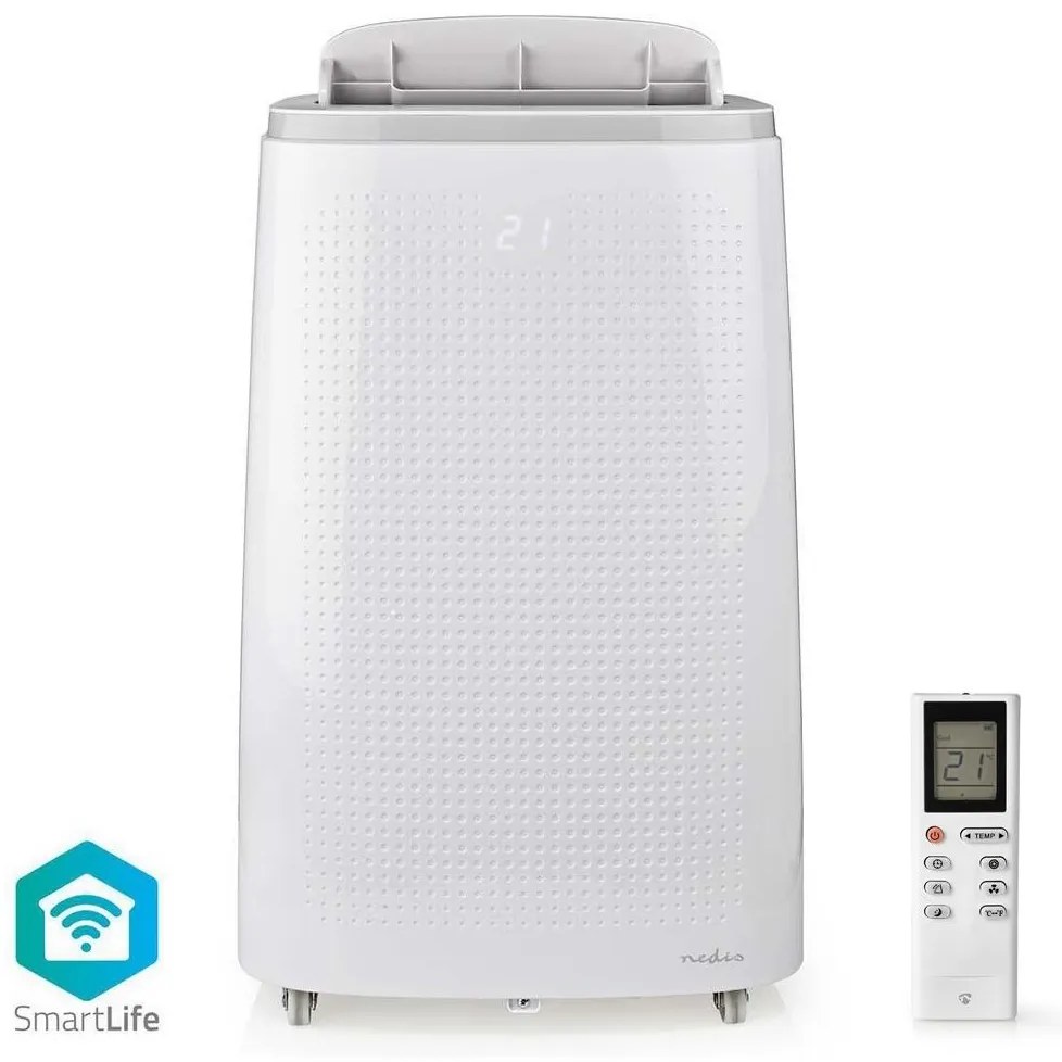 Nedis Nedis WIFIACMB1WT16-Inteligentná mobilná klimatizácia 3v1 1800W/230V 16000 BTU Wi-Fi+DO NE0703